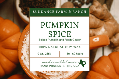 Pumpkin Spice Candle - 9oz