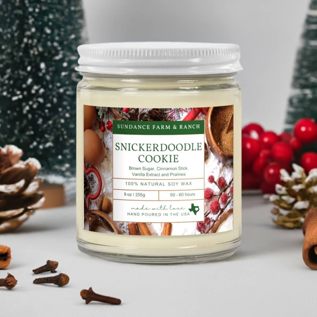 Snickerdoodle Cookie Candle - 9oz